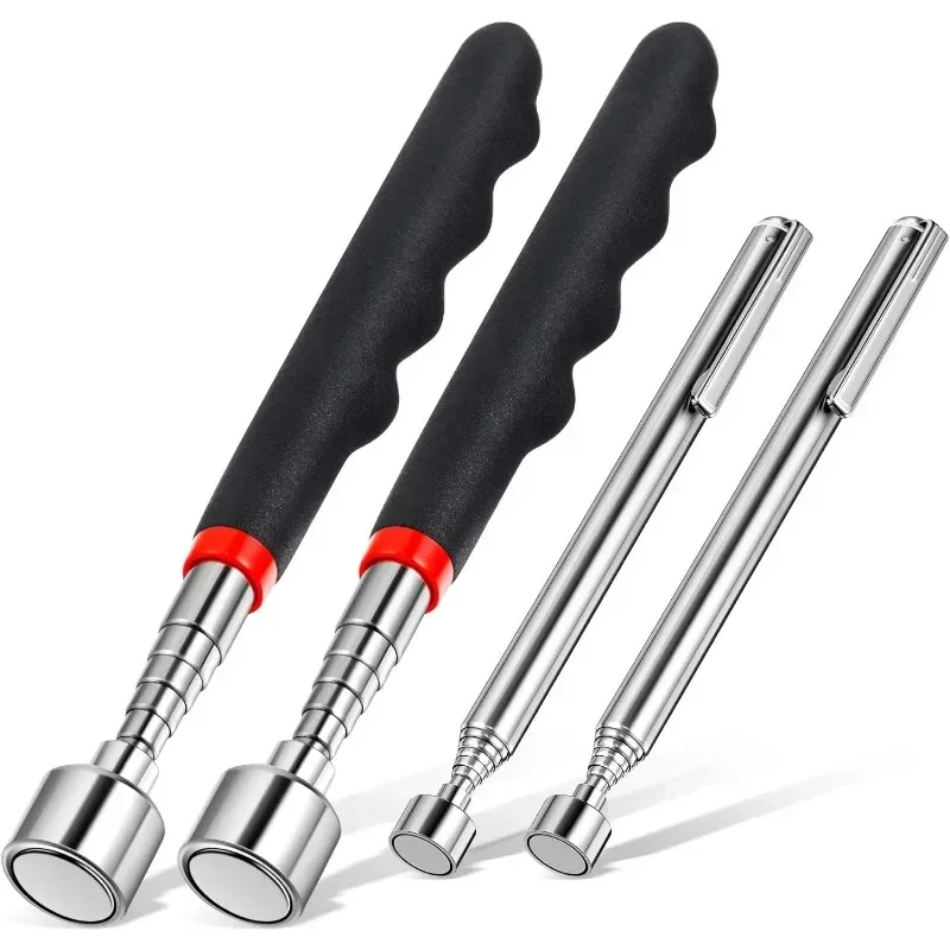 Pen Holder Magnetic - 伸縮式磁気ペン ポータブル金属加工便利ツール マグネット容量 ナットボルトを拾うための調整可能なピックアップロッドスティック