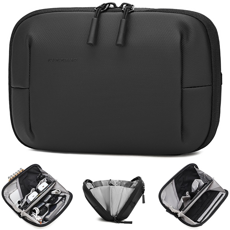 Tech Accessories Storage - 電子機器アクセサリーバッグ トラベルケーブルオーガナイザーバッグ ポータブルデジタル収納ケース 充電器・イヤホン用テックオーガナイザーポーチ