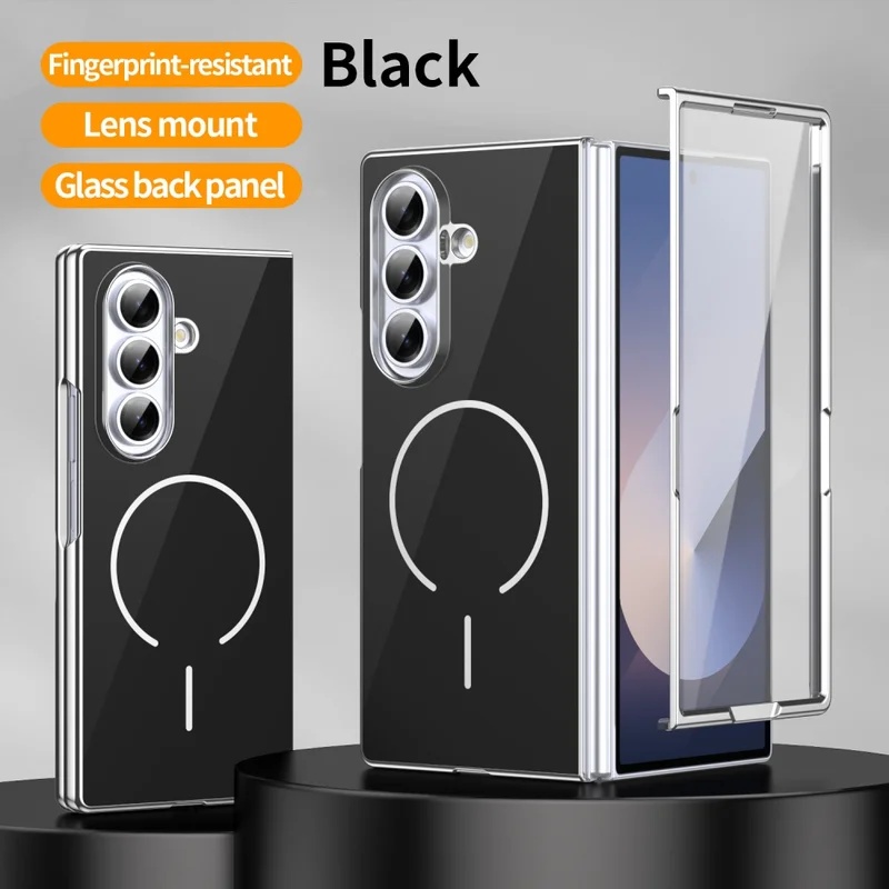 Tech Accessories Wholesale - ガラス製マグネット式折りたたみスマホケース Samsung Galaxy Z Fold 7