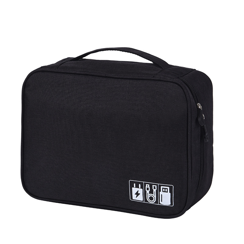 Tech Accessories Storage - エレクトロニクスオーガナイザー トラベルケーブルオーガナイザーバッグ エレクトロニクスアクセサリー用 ポータブルテックキャリング 大容量収納ケース 充電用