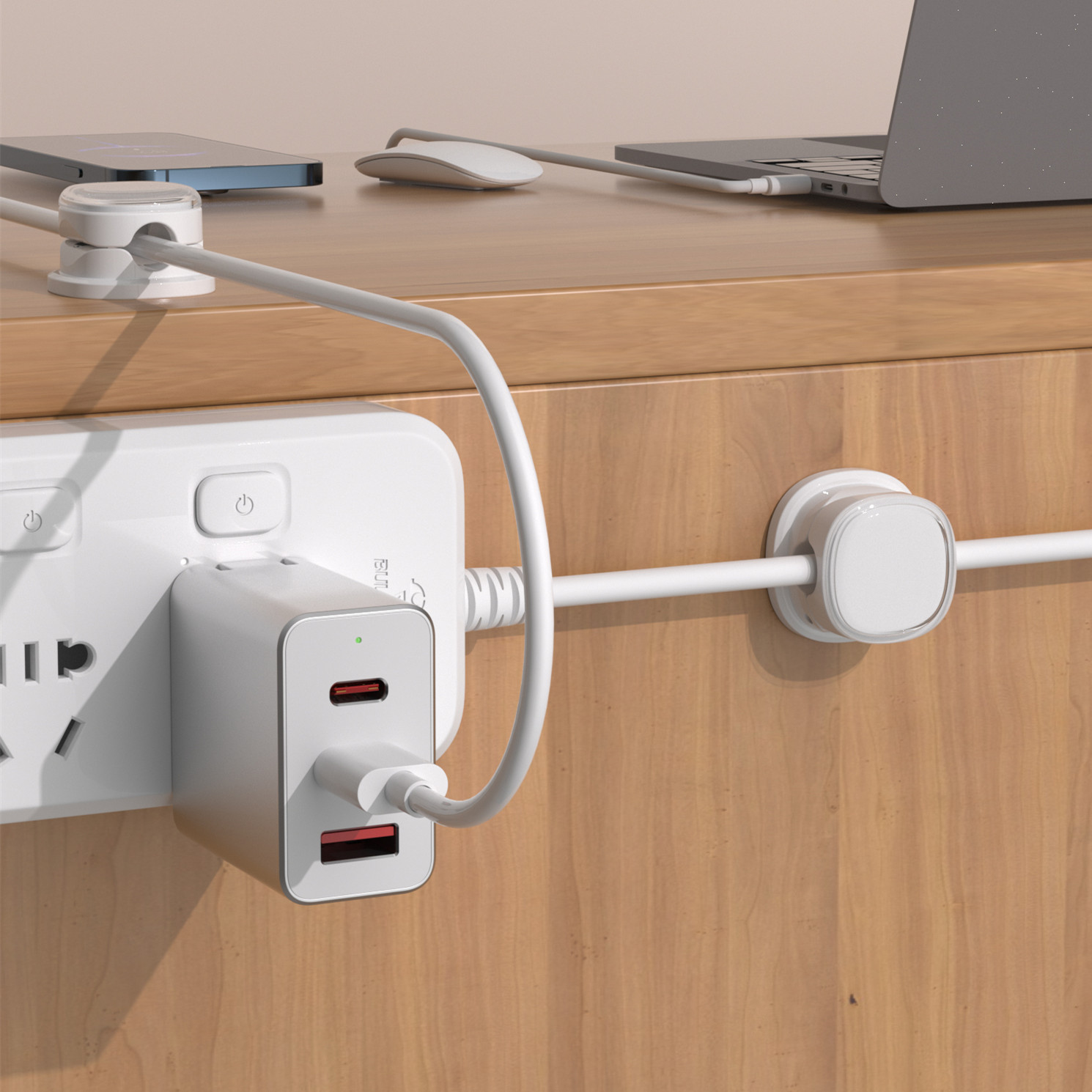 3/6/8/12個の磁気ケーブルクリップ、調節可能なコードホ - Desk Cable Clip のレビューと価格