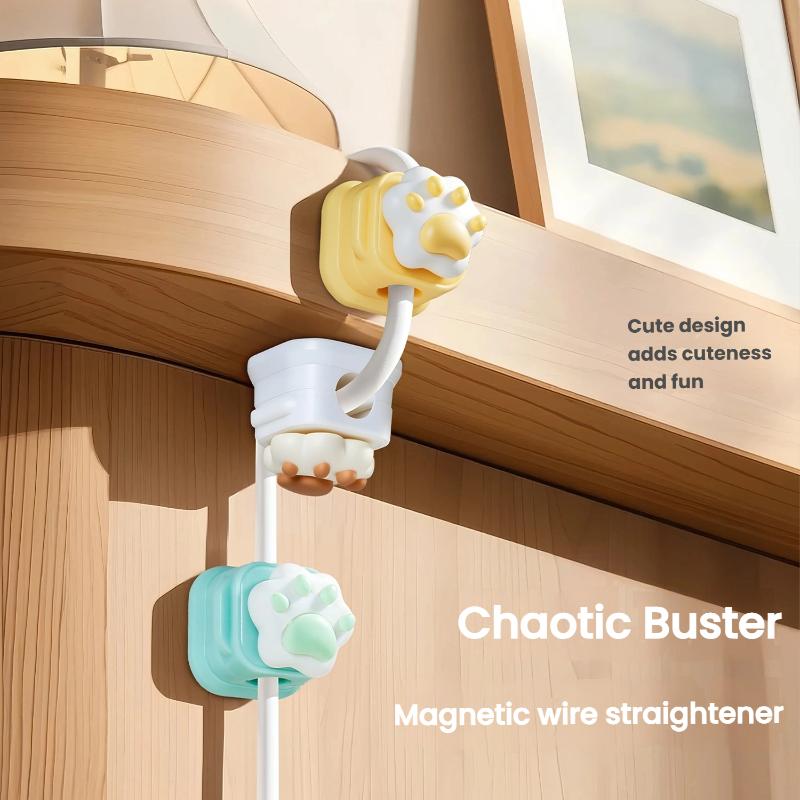 デスクトップかわいいケーブルオーガナイザーホルダークリップデ - Desk Cable Clip のレビューと価格