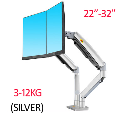 NB F195A アルミ製ガススプリングアーム 22～32イ - Monitor Arm Single のレビューと価格