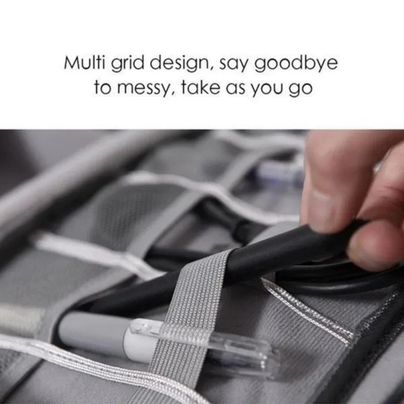 電子機器オーガナイザー トラベルケース 防水ケーブルオーガナ - Tech Accessories Storage のレビューと価格