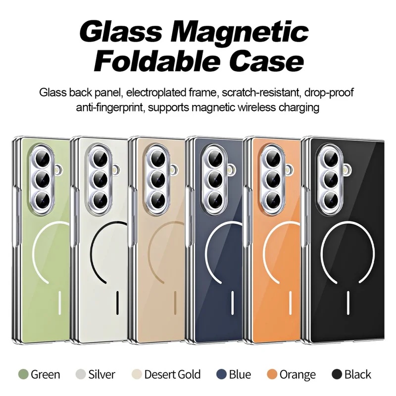 ガラス製マグネット式折りたたみスマホケース Samsung  - Tech Accessories Wholesale のレビューと価格