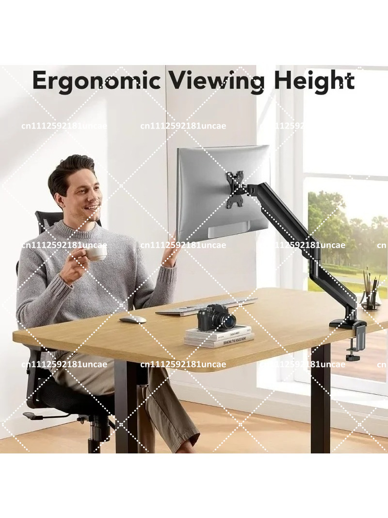 シングルモニターアーム、アルミニウム合金製デスクトップスタン - Monitor Arm Single のレビューと価格