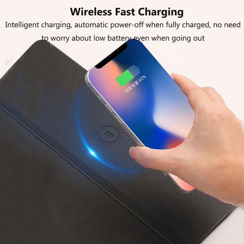 ワイヤレス充電対応PUマウスパッド ゲーミング大型滑り止めマ - Mouse Charging Pad のレビューと価格