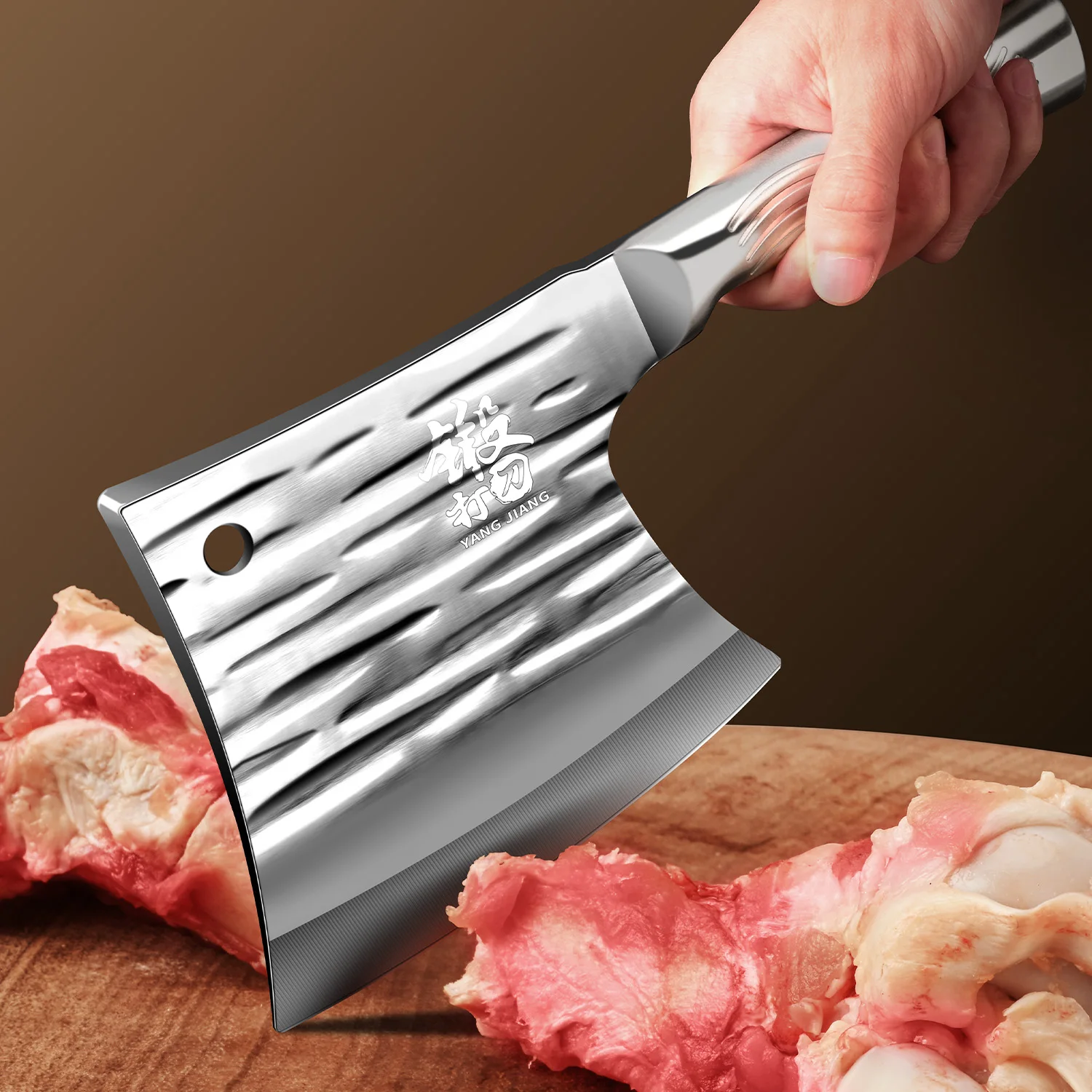 ステンレス鋼の家庭用骨カッター、特殊な斧ナイフ、厚く、多機能 - High Tech Kitchen Accessories のレビューと価格