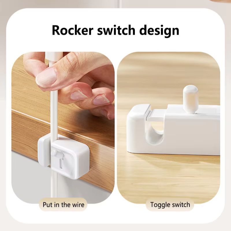 デスク用ケーブル管理クリップ - 穴あけ不要のエッジマウント - Desk Cable Clip のレビューと価格
