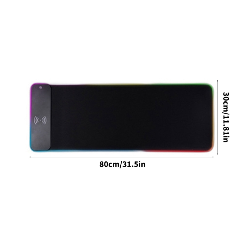 96GE LED ゲーミングマウスパッド 15 ワットワイヤ - Mouse Charging Pad のレビューと価格