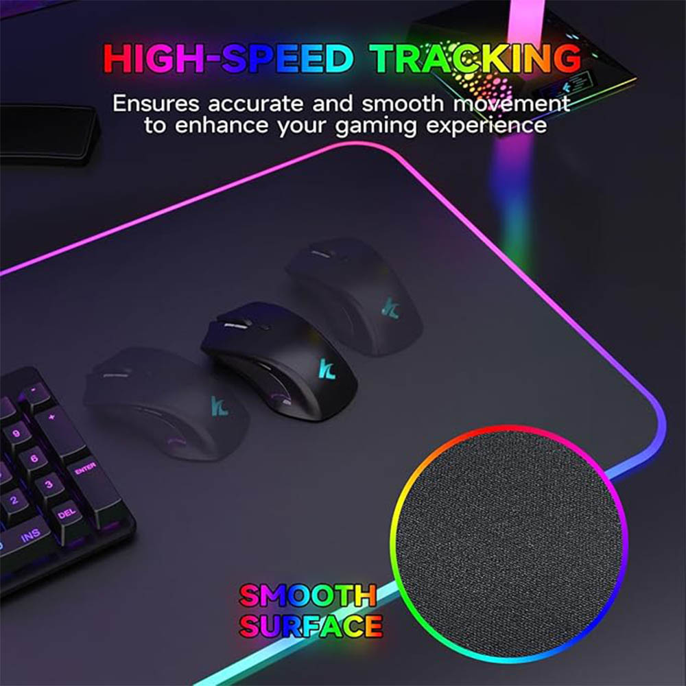RGBマウスパッド ワイヤレス充電器付き 15W急速充電 滑 - Mouse Charging Pad のレビューと価格