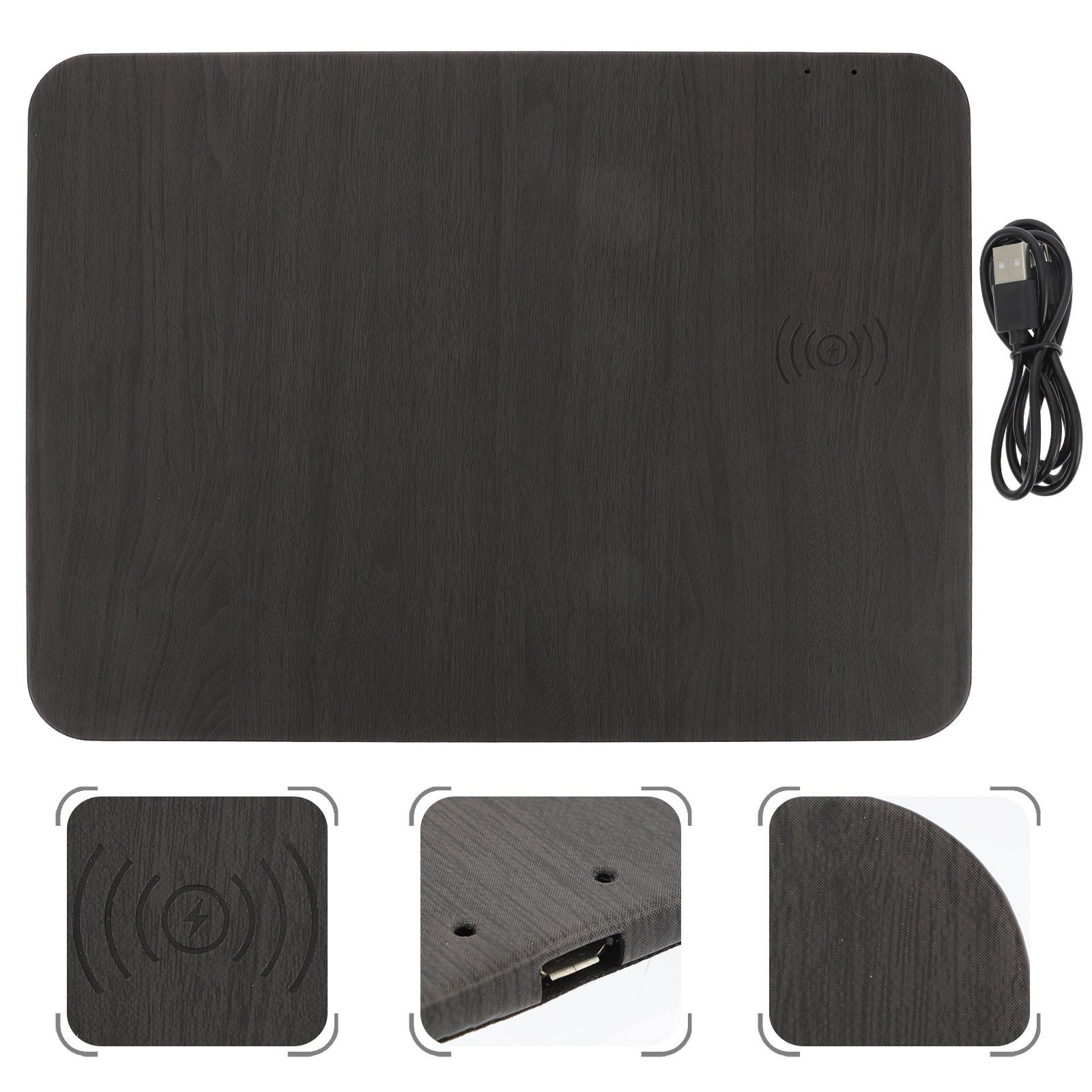 ワイヤレス充電マウスパッド 15W 高性能ゲーミングマウスパ - Mouse Charging Pad のレビューと価格