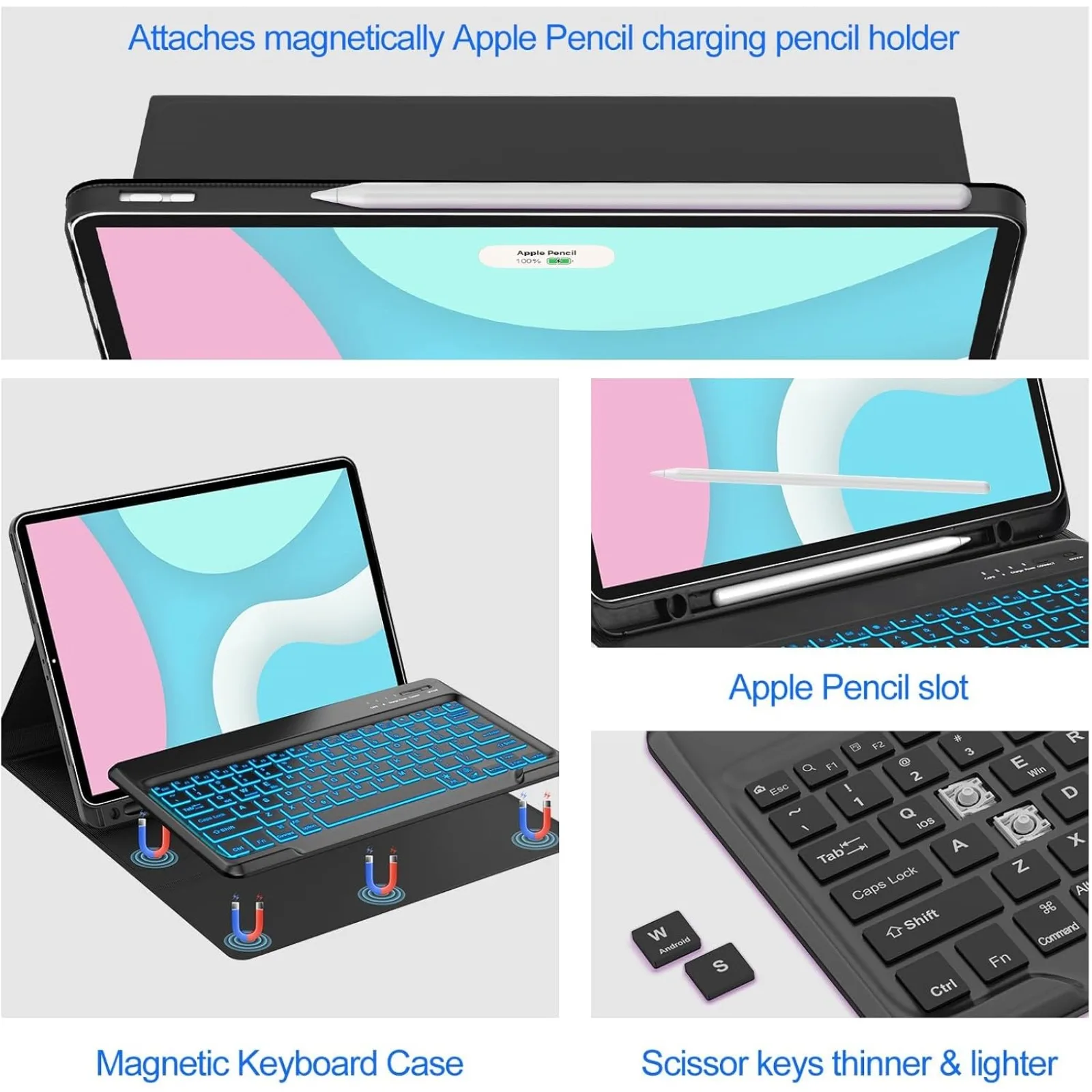 キーボードケース & マウス Xiaomi Pad 7/7  - Pen Holder Magnetic のレビューと価格