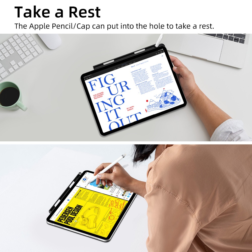 スマートフォリオペンシルホルダー、m-agicキーボード、鉛 - Pen Holder Magnetic のレビューと価格