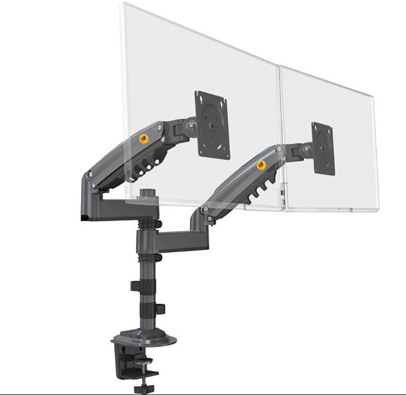 NB New H180 フルモーション 17'-27' ダブ - Monitor Arm Single のレビューと価格