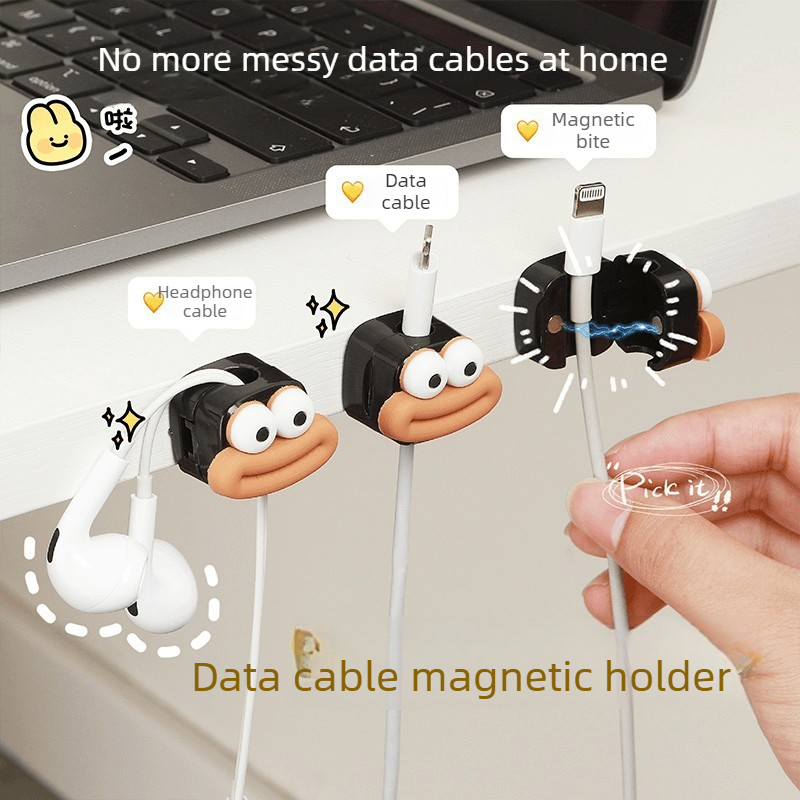 1/5/10 個磁気ケーブルクリップデスクケーブルオーガナイ - Desk Cable Clip のレビューと価格
