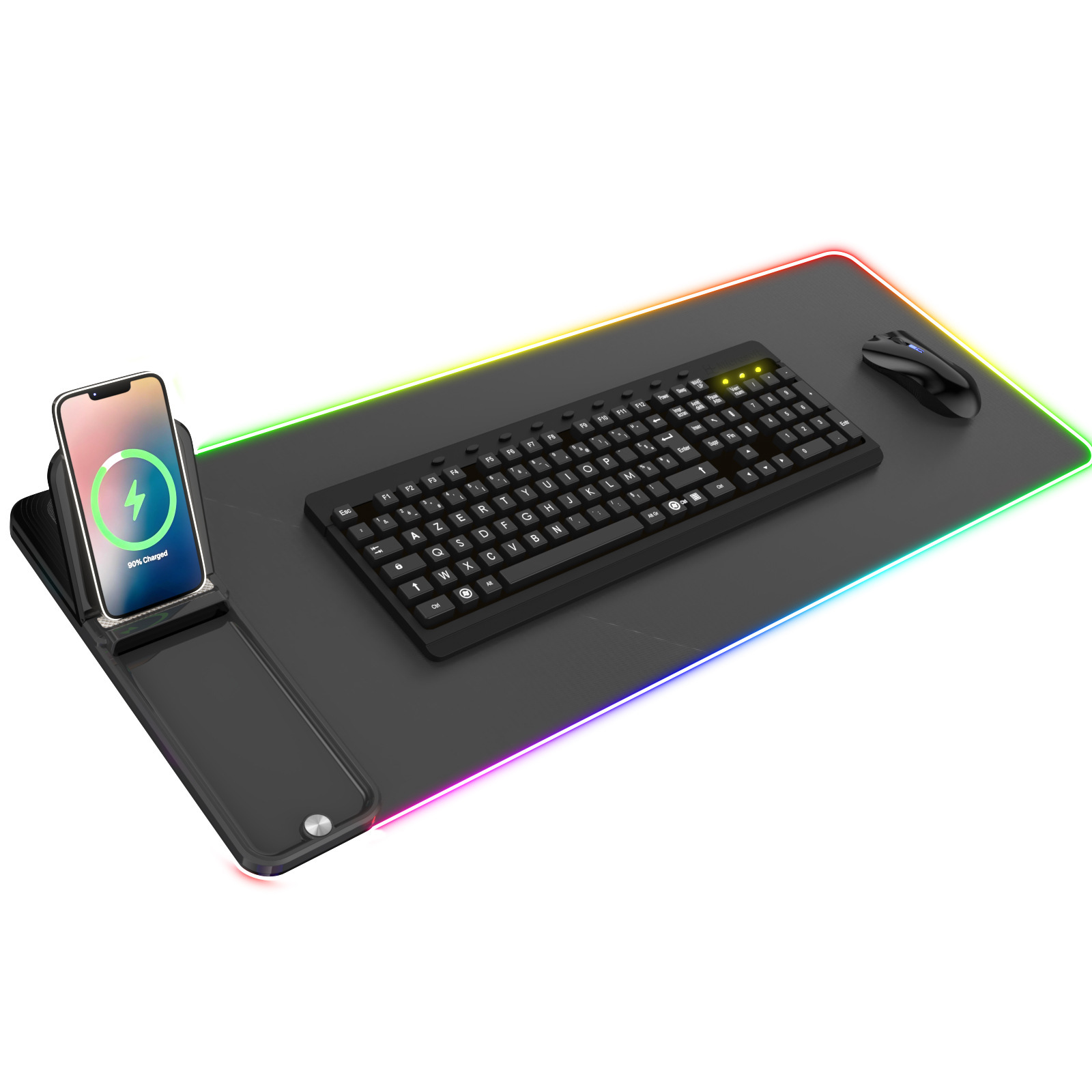 H18 15W急速充電キーボード ワイヤレス充電マウスパッド - Mouse Charging Pad のレビューと価格