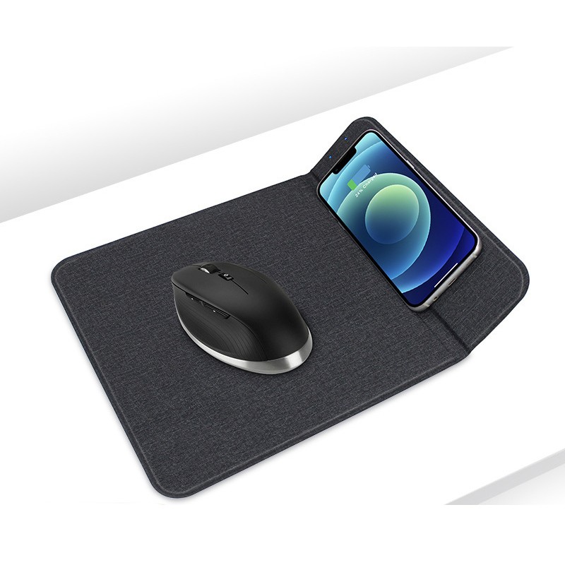 A003 ポータブルワイヤレス充電パッド 15W PUレザー - Mouse Charging Pad のレビューと価格